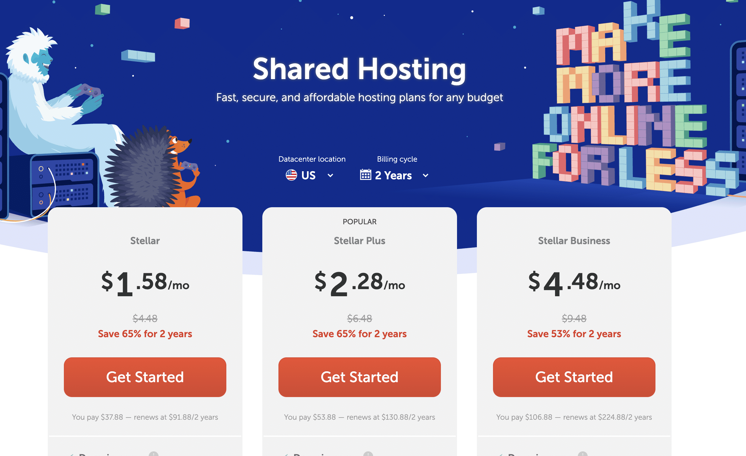 Namecheap screenshot